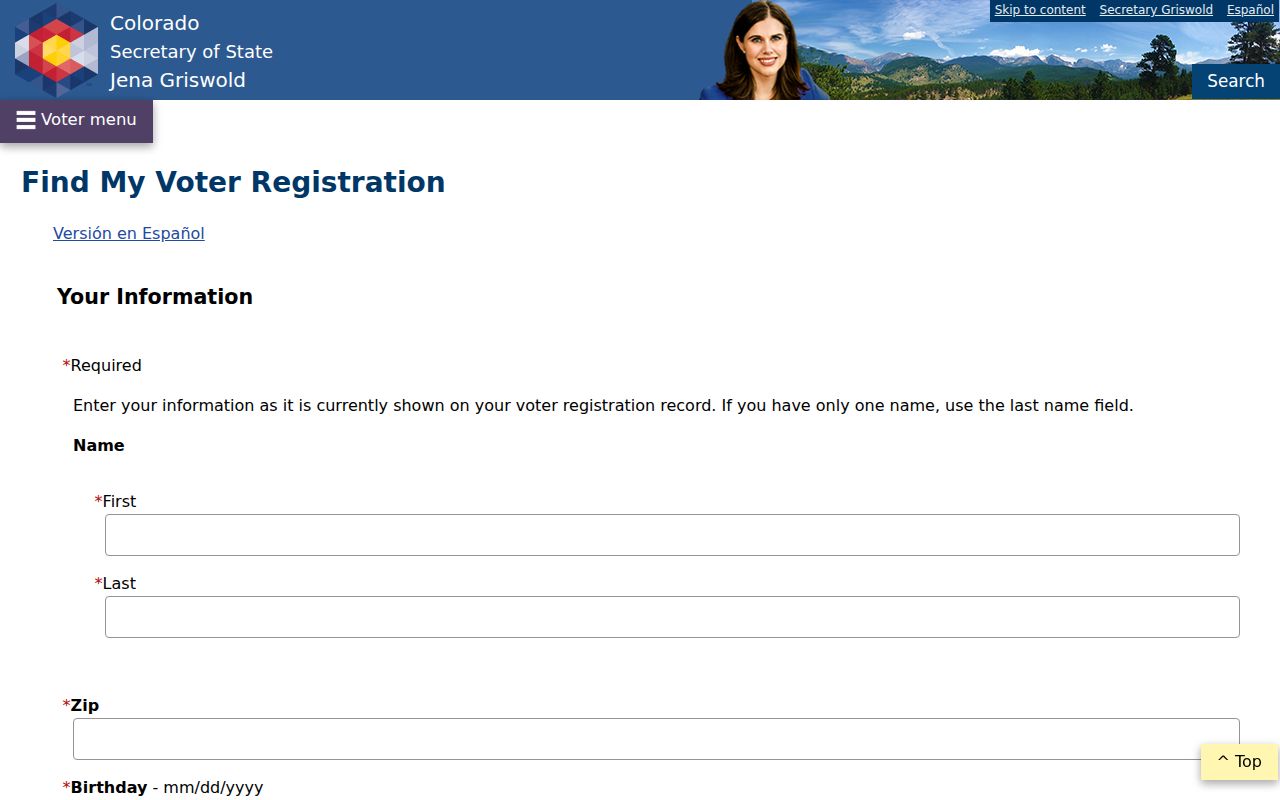 Grand Junction residents directory Colorado voter lookup